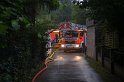 Feuer Einfamilienhaus Koeln Ostheim Saarbrueckerstr P24